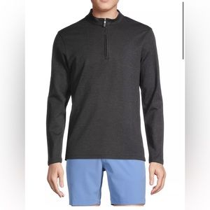 Mizzen+Main ProFlex Long Sleeve Quarter Zip Pullover. NWT. Mens Size Large